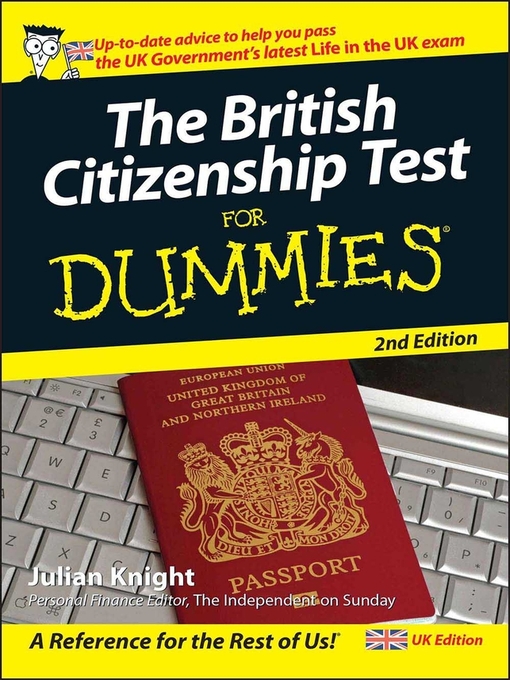 Title details for The British Citizenship Test For Dummies, UK Edition by Julian Knight - Available